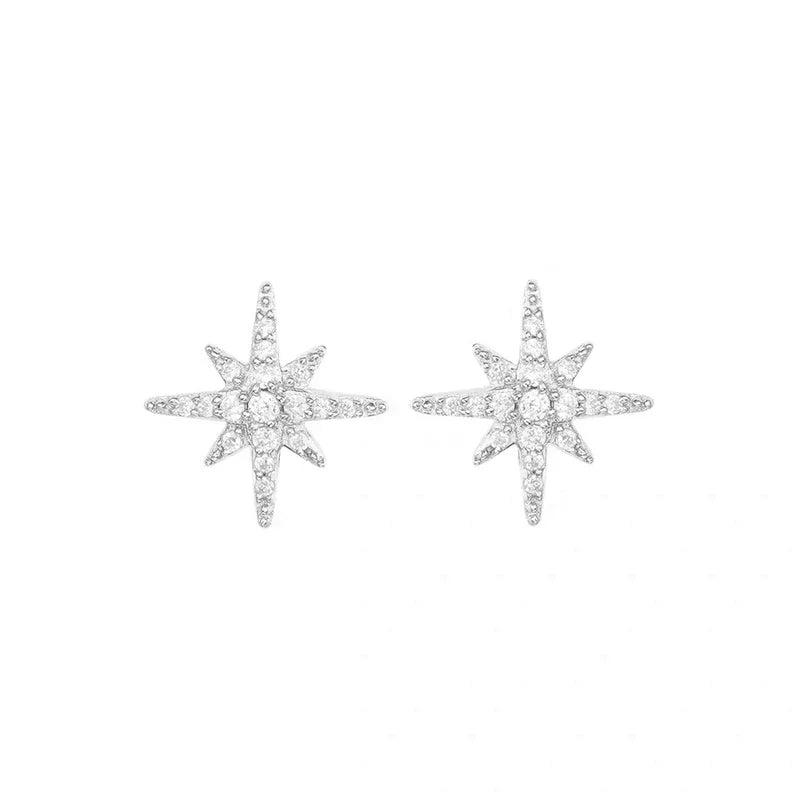 StellarGleam – Classic Kolczyki inspirowane spadającymi gwiazdami