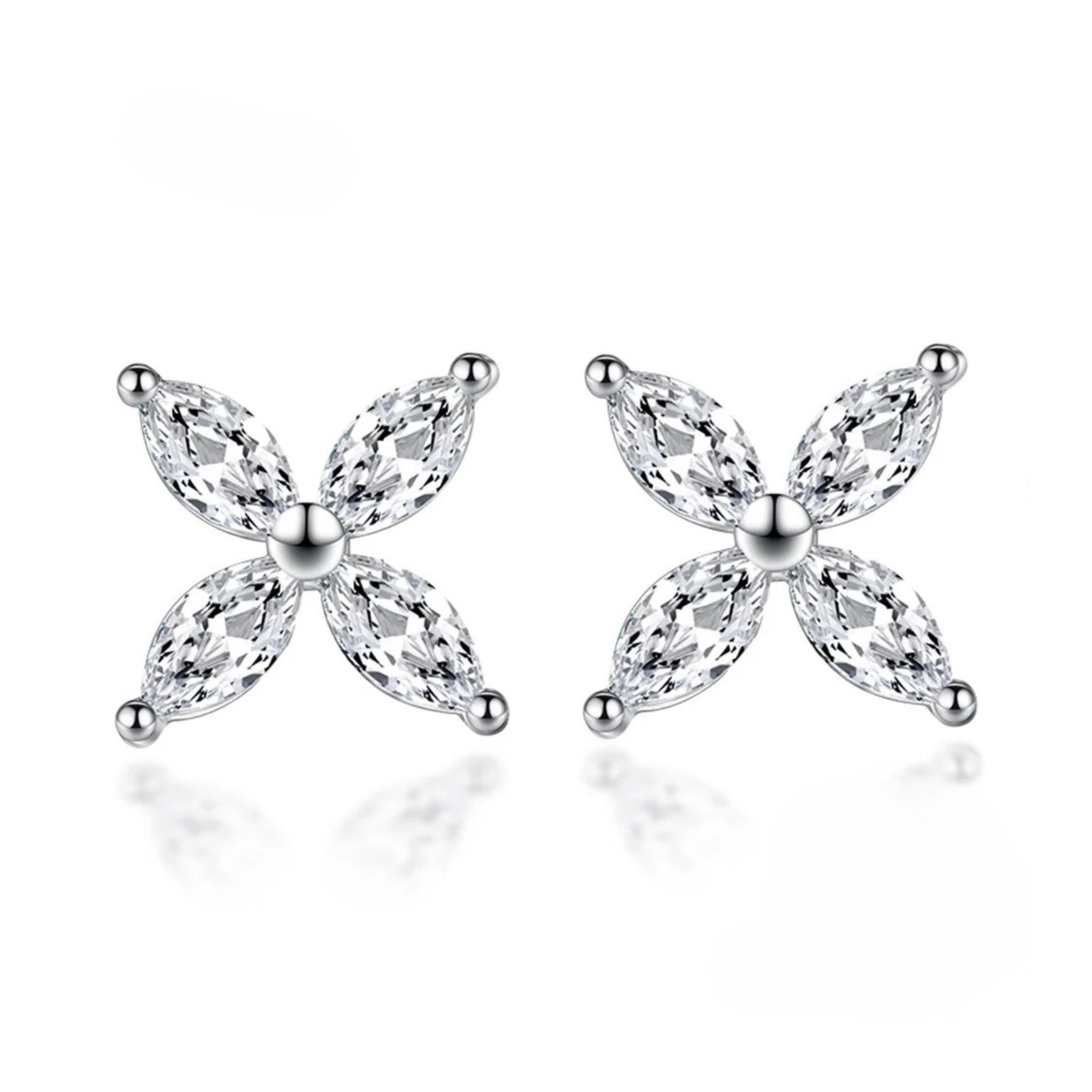 CATRIN Jewelry Kolczyki LUMINA – Srebrne Sztyfty